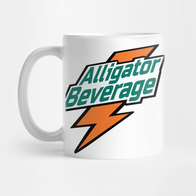 Sports Drink Thirst Quenching "Alligator Beverage" 90's Logo Parody Off Brand Knock Off by blueversion